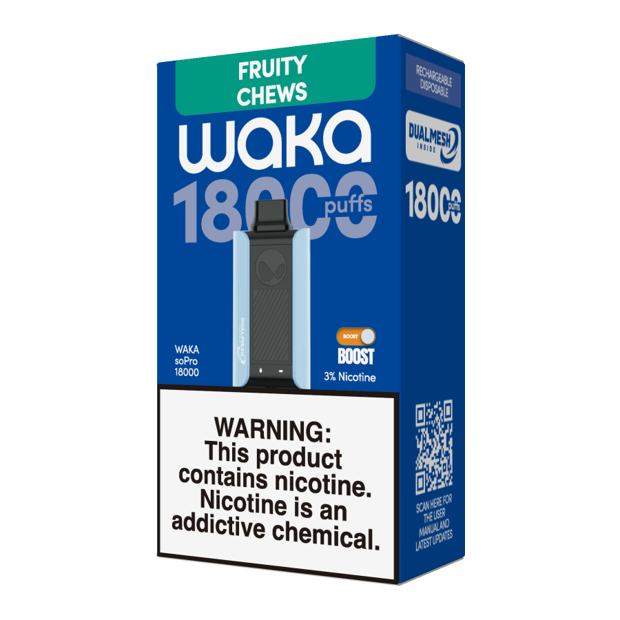 WAKA SOPRO PA18K PUFFS DISPOSABLE POD - 0