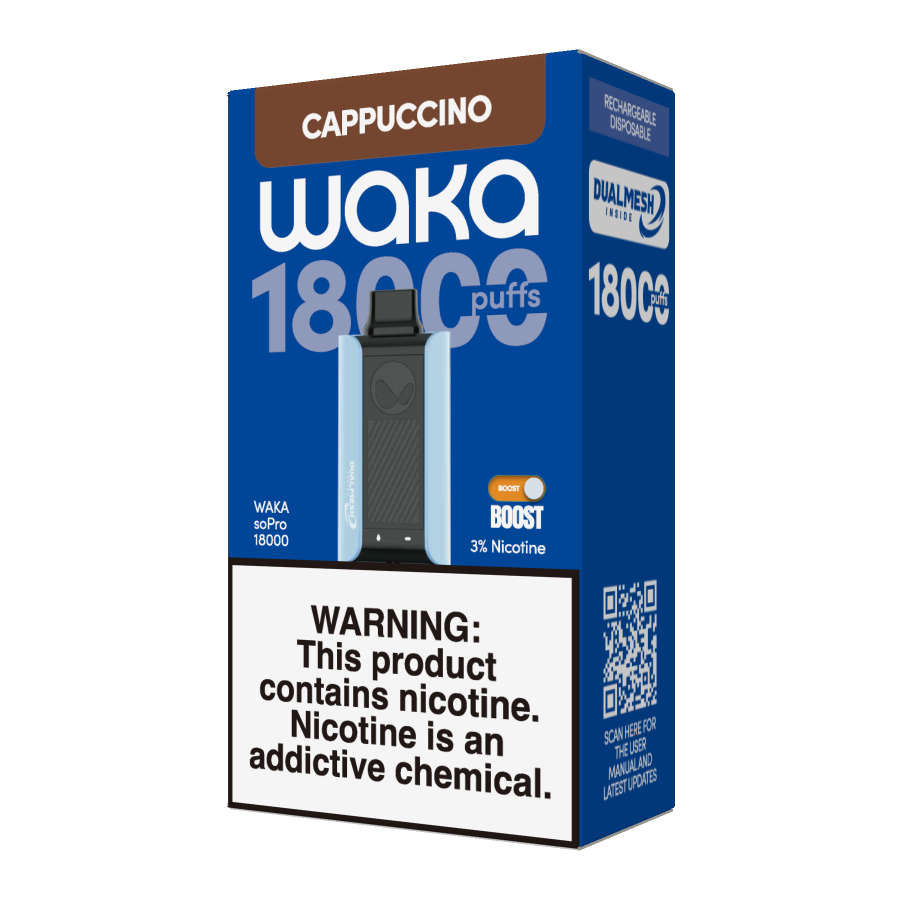 WAKA SOPRO PA18K PUFFS DISPOSABLE POD