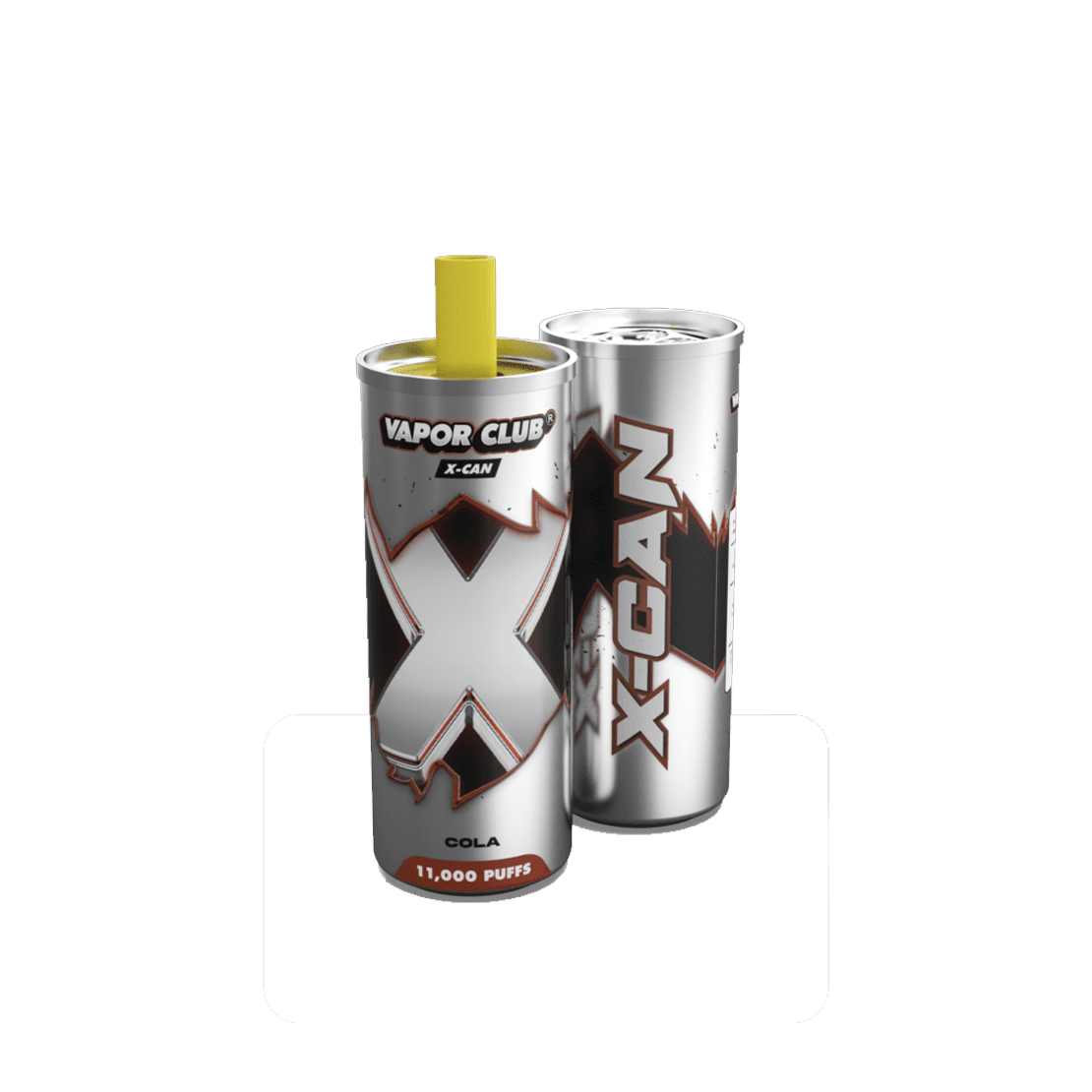 VAPOR CLUB X-CAN DISPOSABLE 11K PUFFS