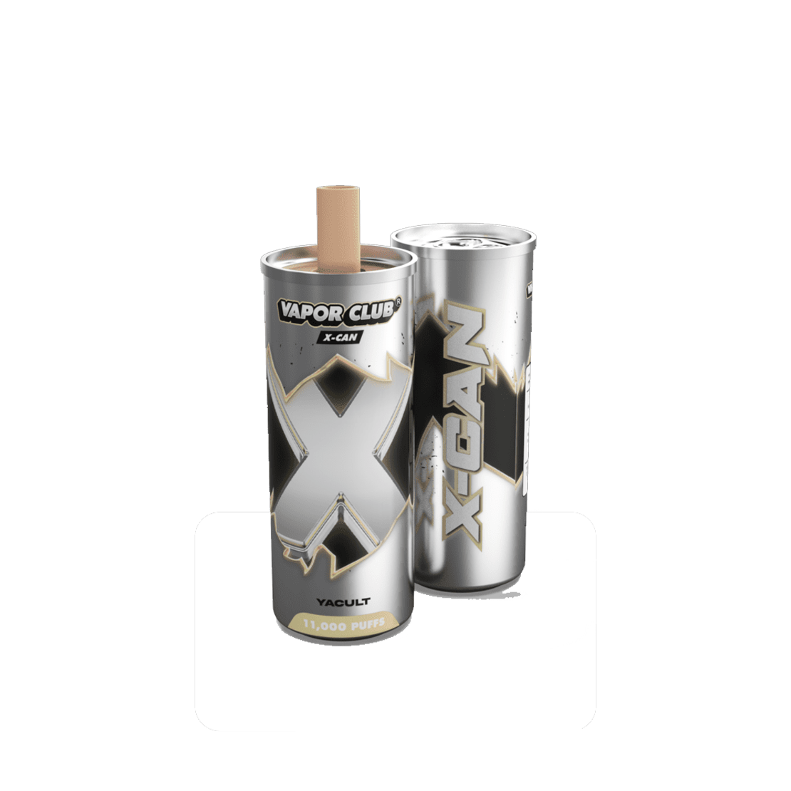 VAPOR CLUB X-CAN DISPOSABLE 11K PUFFS